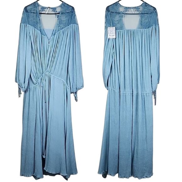 NWT Free People Embroidered Boho Dress - Picture 4 of 7